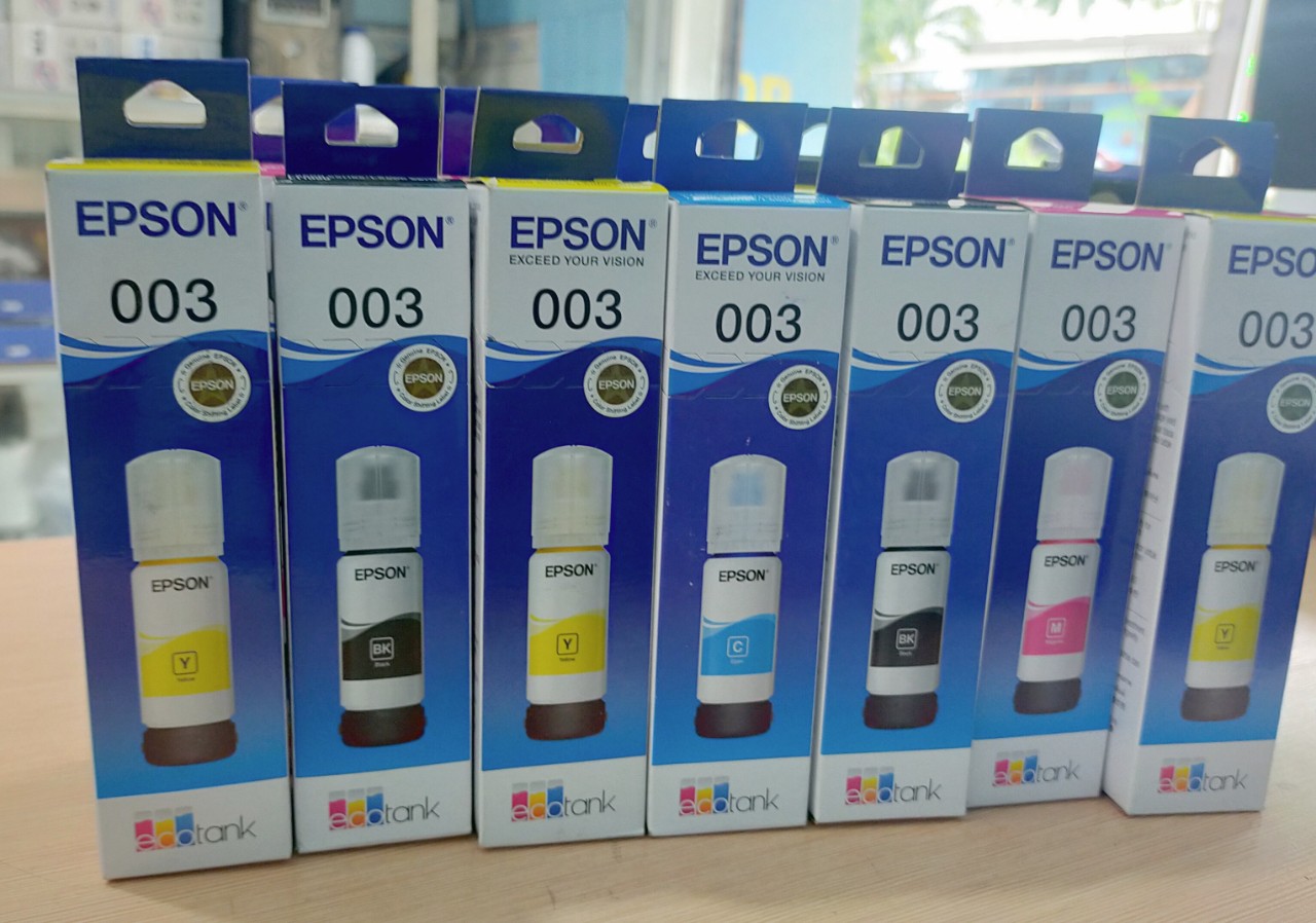 Hộp mực Epson 003  chính hãng giá tốt